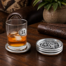 Concho Western Drink Coaster Set of 4 by Arthur Court Designs