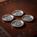 Concho Western Drink Coaster Set of 4 by Arthur Court Designs