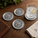 Concho Western Drink Coaster Set of 4 by Arthur Court Designs
