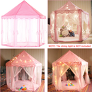 Kids Play Tents Princess for Girls Princess Castle Children Playhouse Indoor Outdoor Use w/ Carry Case by GBruno Store