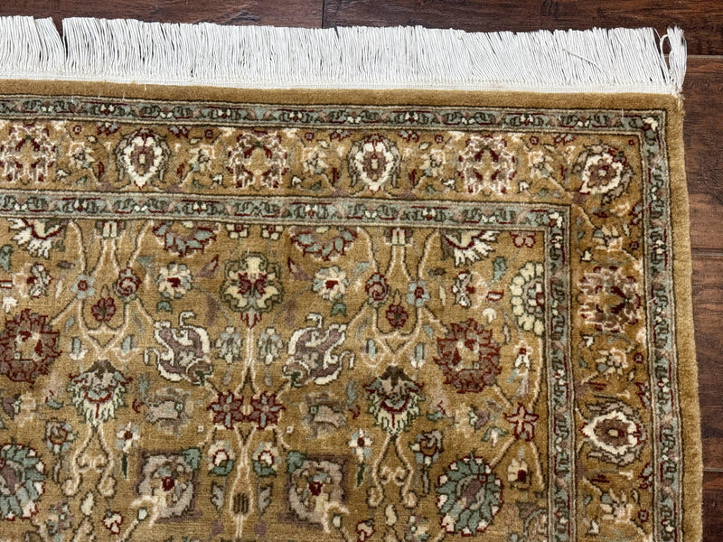 Persian Runner Rug 3x8, Traditional Wool Runner Rug for Hallway or Kitchen, Pak Persian Rug, Fine 225 KPSI