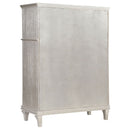 Katerina - 5 Drawer Chest With Hidden Drawer - Oak by HouseOfZazla