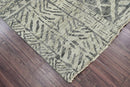5x7 Gray, Beige Hand Knotted 100% Wool Tibetan Modern & Contemporary Oriental Area Rug