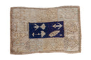 2x3 Vintage Distressed Tulu Rug Mat
