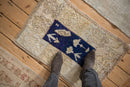 2x3 Vintage Distressed Tulu Rug Mat