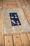 2x3 Vintage Distressed Tulu Rug Mat
