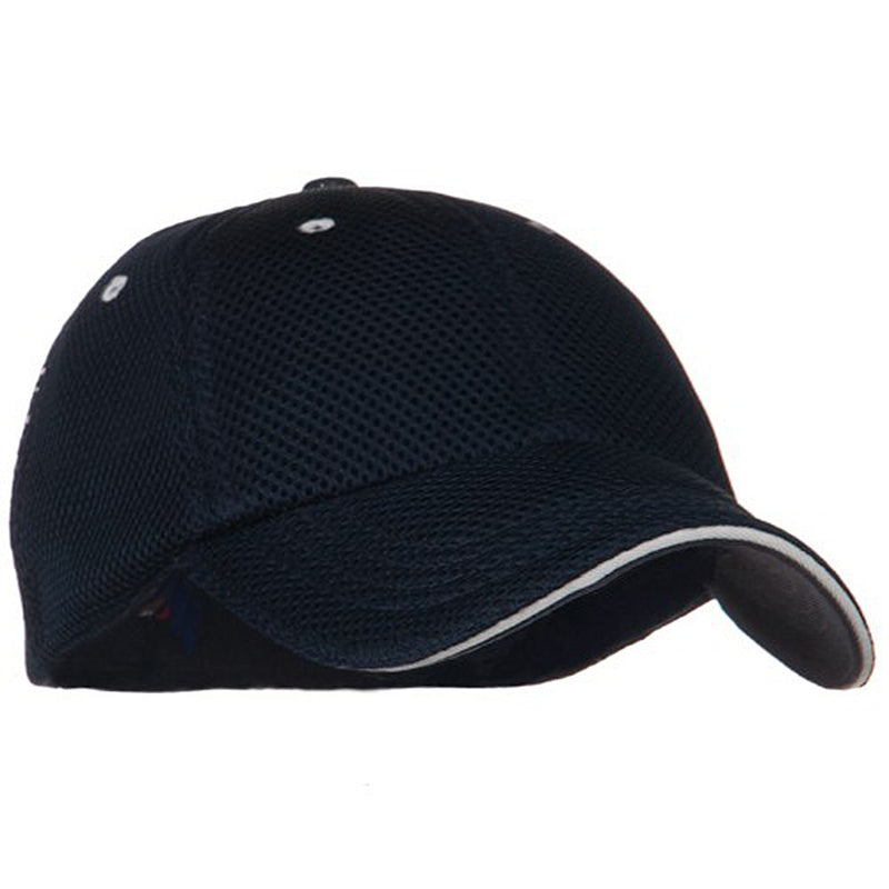 Deluxe Mesh Sandwich Bill Fitted Cap
