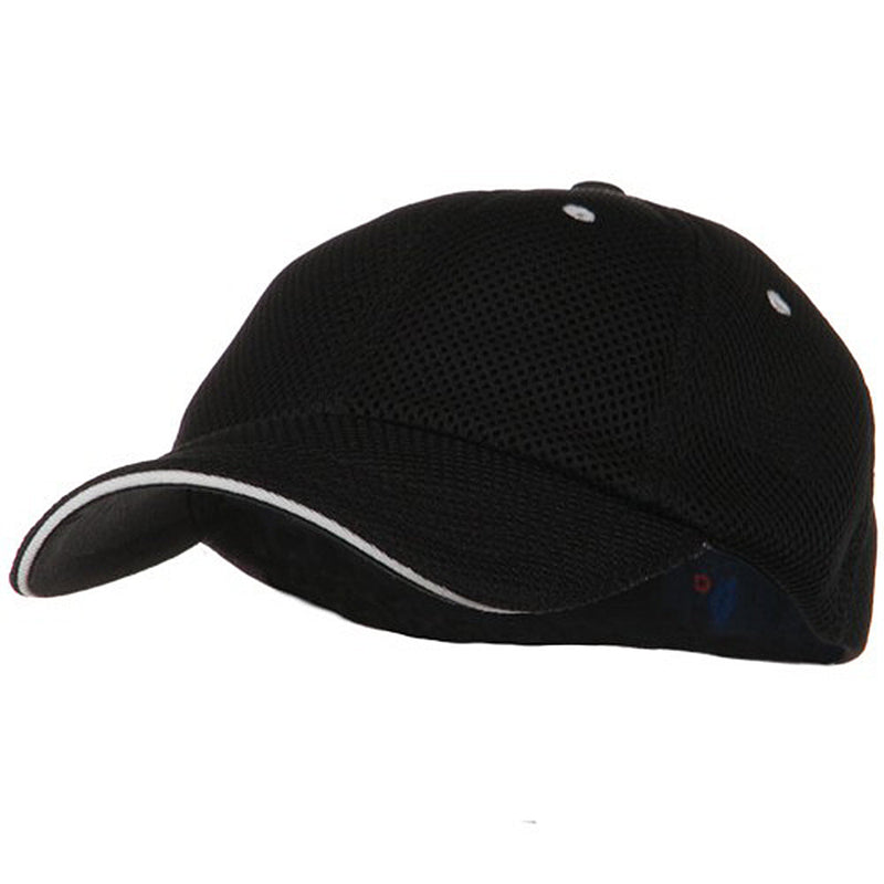 Deluxe Mesh Sandwich Bill Fitted Cap
