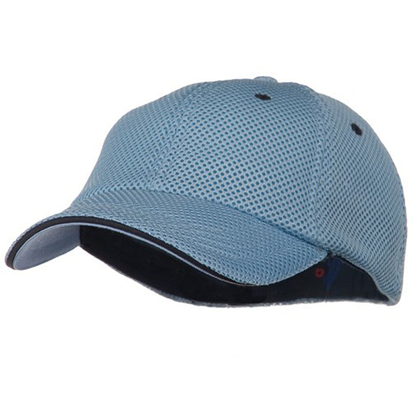 Deluxe Mesh Sandwich Bill Fitted Cap