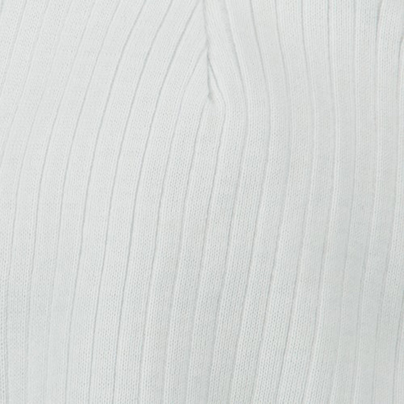 Big Stripe Ribbed Cotton Beanie