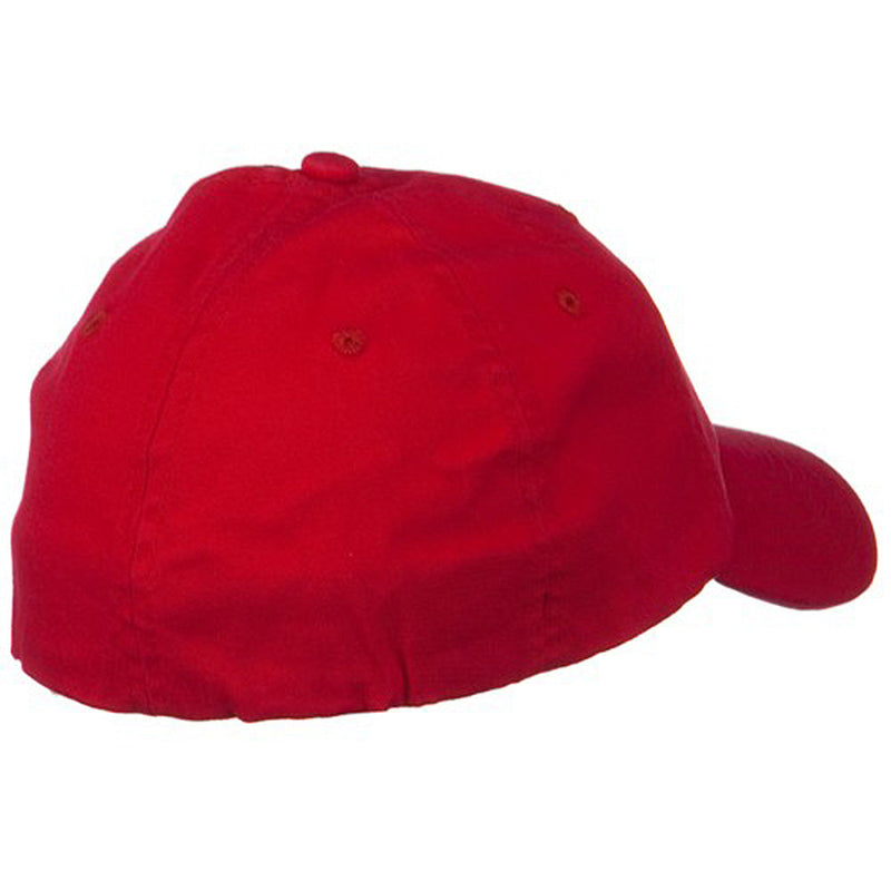 Light Brush Twill Fitted Cap
