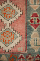 2.5x3.5 Vintage Distressed Oushak Rug