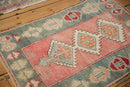 2.5x3.5 Vintage Distressed Oushak Rug