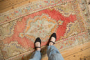 3x6 Vintage Distressed Oushak Rug Runner