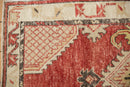 2.5x5.5 Vintage Distressed Oushak Rug Runner