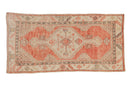 2.5x5 Vintage Distressed Oushak Rug Runner