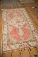 2.5x5 Vintage Distressed Oushak Rug Runner