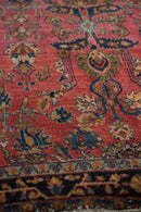 4x6.5 Antique Fine Sarouk Rug