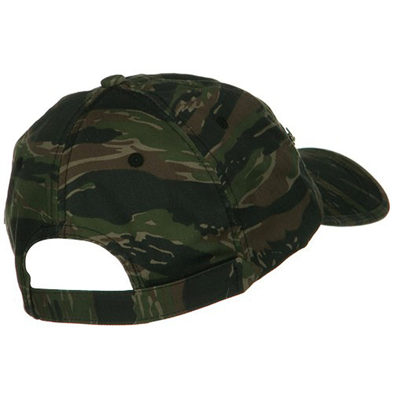 Casual Style Camo Washed Pocket Cap