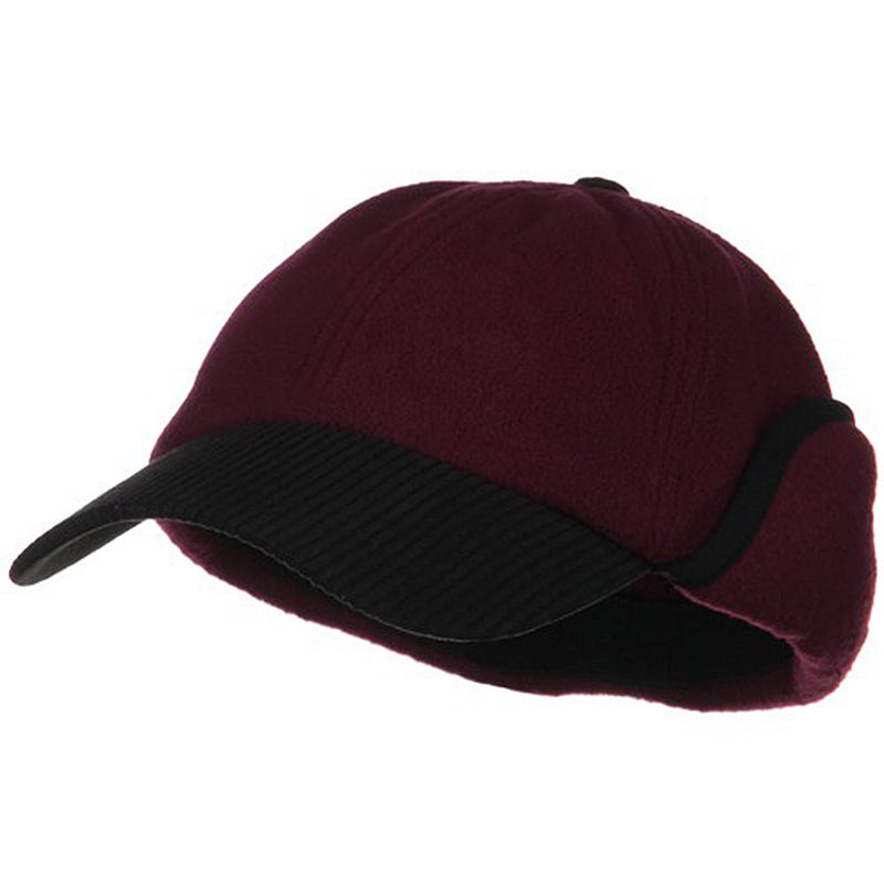 Anti Pilling Fleece Cap with Warmer Flap