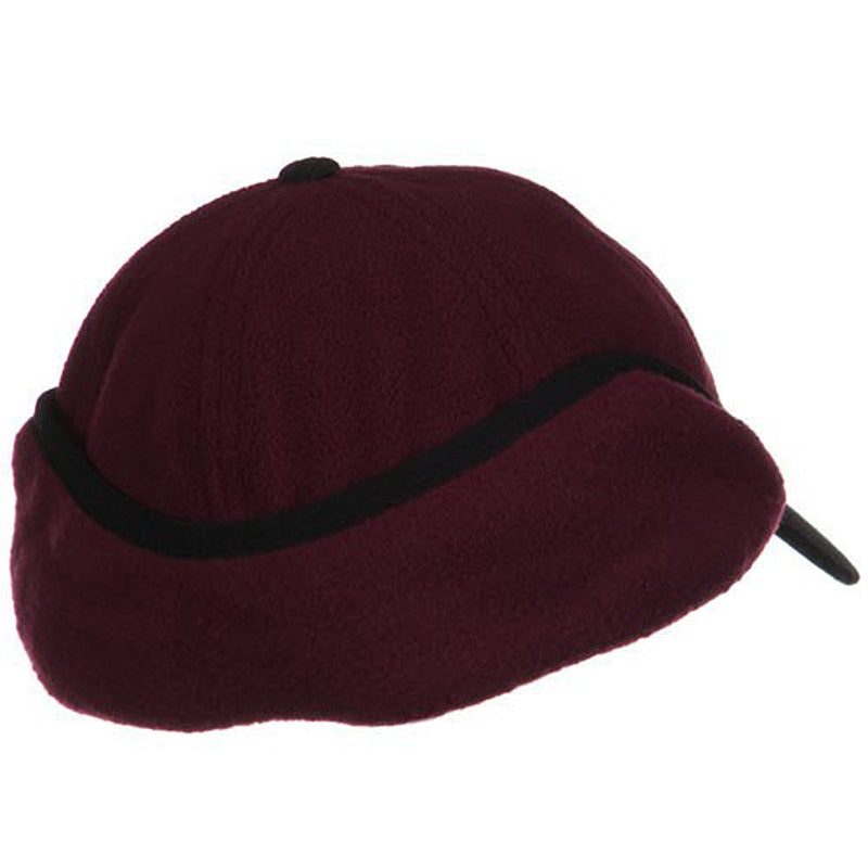 Anti Pilling Fleece Cap with Warmer Flap