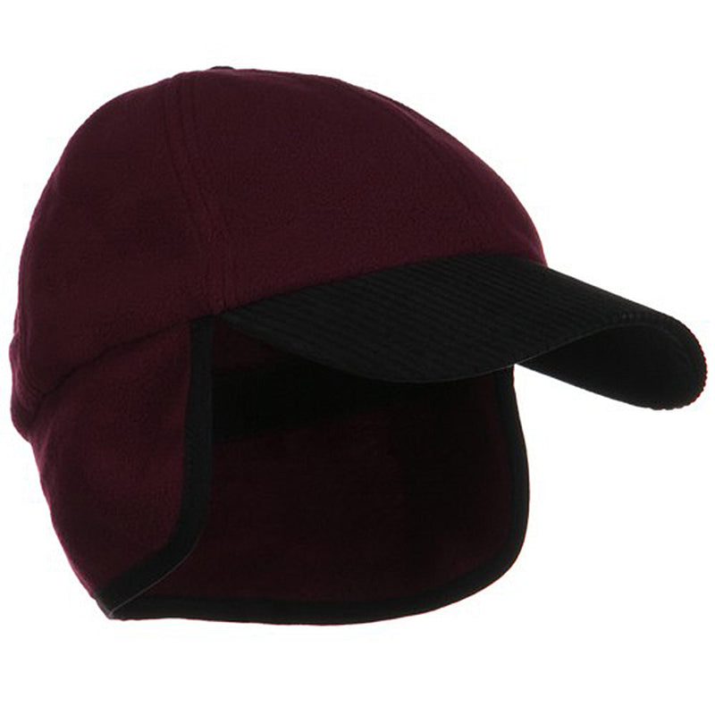 Anti Pilling Fleece Cap with Warmer Flap