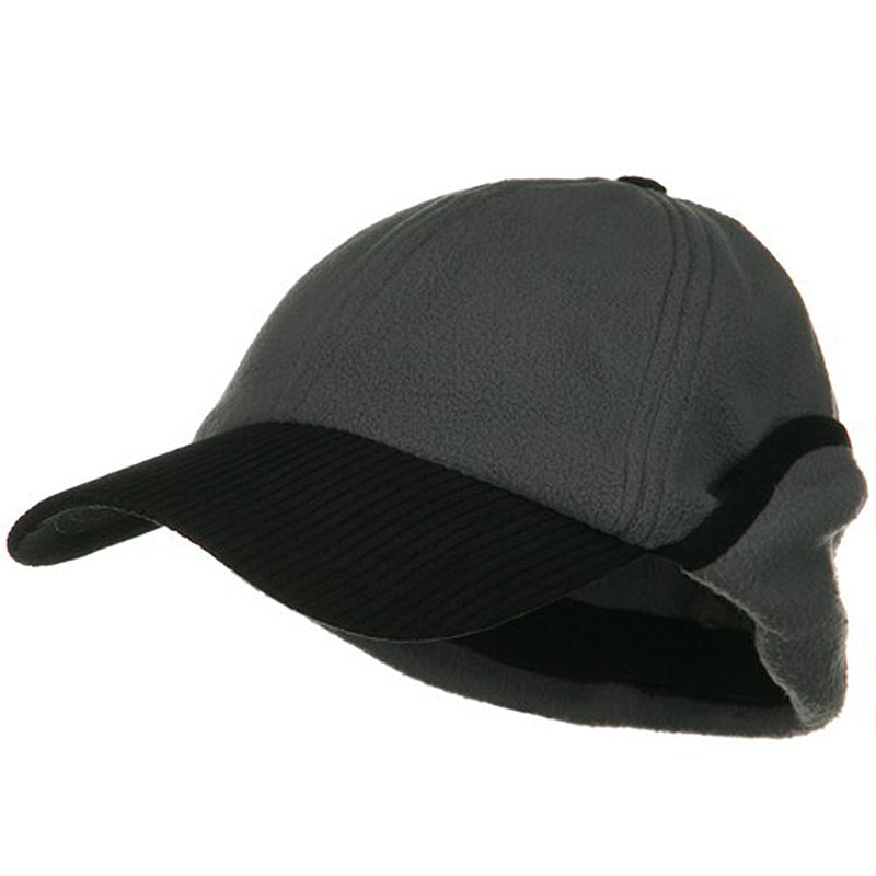 Anti Pilling Fleece Cap with Warmer Flap