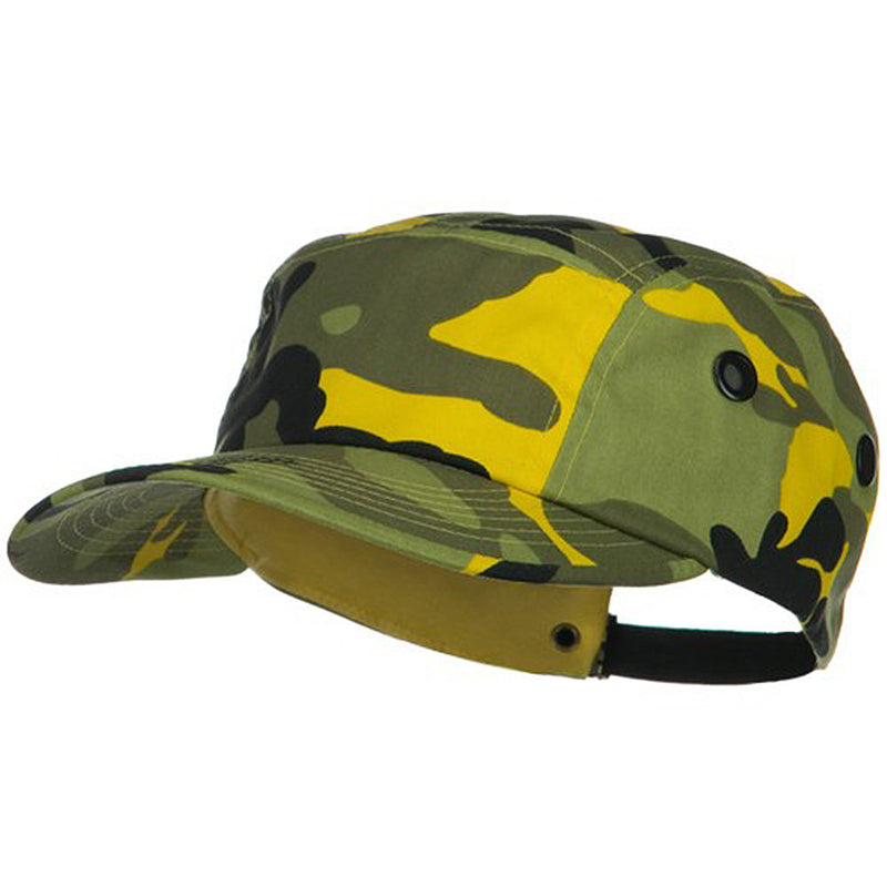 5 Panel Camouflage Twill Cap