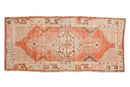 2.5x5.5 Vintage Distressed Oushak Rug Runner