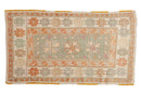 3x5 Vintage Distressed Oushak Rug