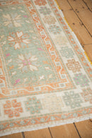 3x5 Vintage Distressed Oushak Rug