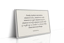 Think on These Things Philippians 4:8 Print
