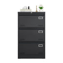 Filing Cabinet Lateral File Cabinet 3 Drawer, Locking Metal File Cabinets Three Drawer, Office Filing Cabinet With Lock Drawers For Home Office by HouseOfZazla