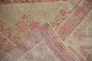 6x8.5 Vintage Distressed Oushak Carpet