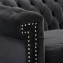 Chesterfield Style 3 Seater Sofa With Deep Button Tufting by HouseOfZazla