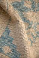 2.5x3.5 Distressed Oushak Rug