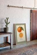Vintage Orange Slice Botanical Study
