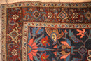 4.5x6 Antique Kurdish Bijar Rug