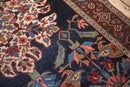 4.5x6 Antique Kurdish Bijar Rug