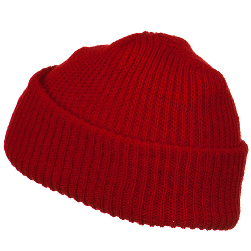 Solid Plain Watch Cap Beanie