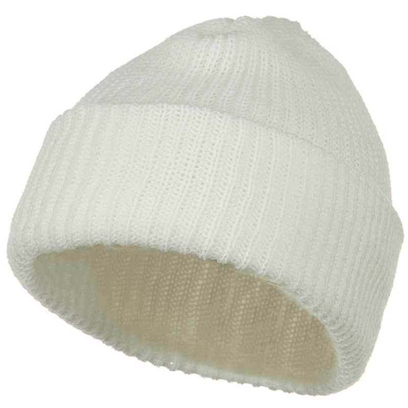 Solid Plain Watch Cap Beanie