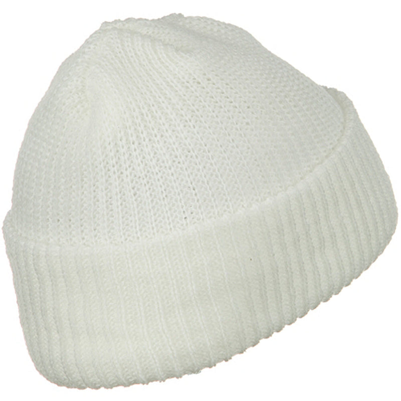 Solid Plain Watch Cap Beanie