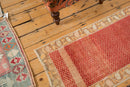 2x4 Vintage Distressed Oushak Rug Runner