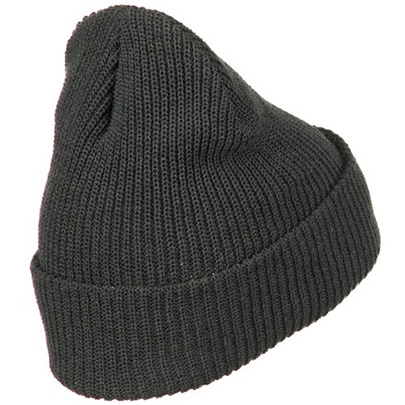 Eco Cotton Ribbed XL Cuff Beanie