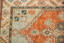 2.5x5 Vintage Distressed Oushak Rug Runner
