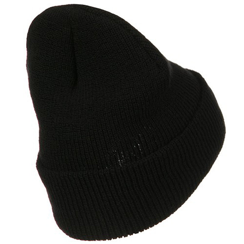 Stretch Heavy Wool Military XL Cuff Beanie