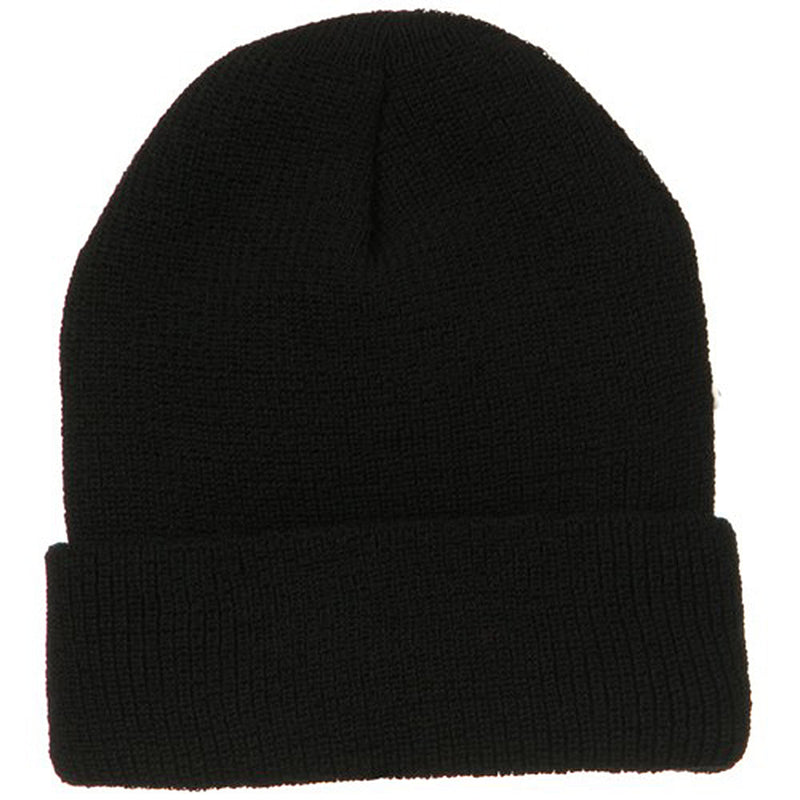 Stretch Heavy Wool Military XL Cuff Beanie