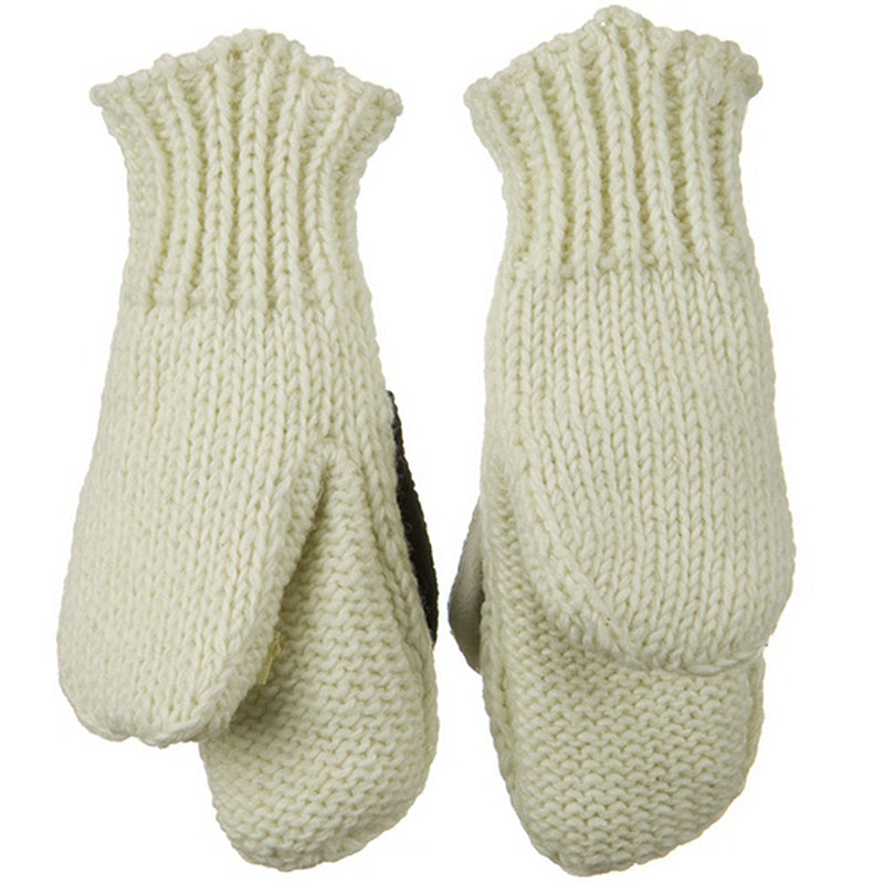 Child Animal Wool Mitten
