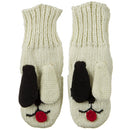 Adult Animal Wool Mitten
