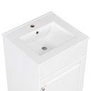 Bathroom Vanity With Sink, Cabinet With Adjustable Shelf by HouseOfZazla